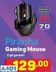 PİRANHA GAMİNG MOUSE OYUNCU OYUN